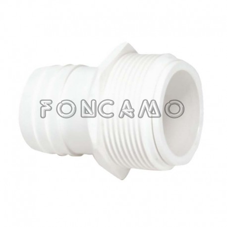 RACCORD ENLACE ABS BLANCO D. 38, ROSCA 1