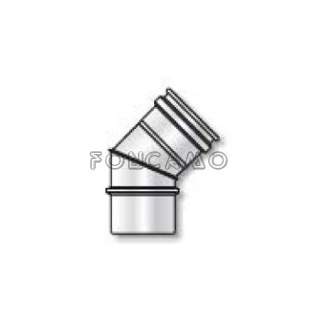 CODO. M-H. DIAMETRO: 80MM. 45º._INOXIDABLE