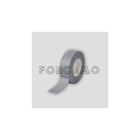 CINTA DE PVC GRIS 20 M X 19 MM