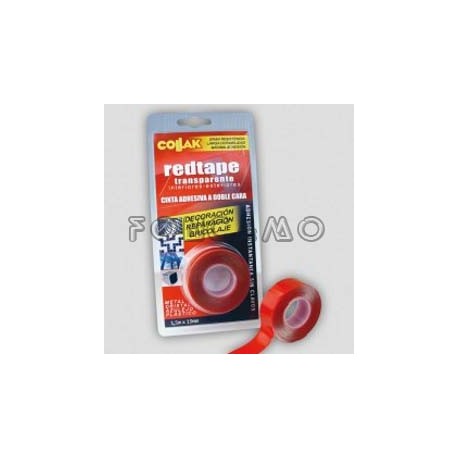 CINTA REDTAPE 1,5 M X 19 MM (BLISTER)