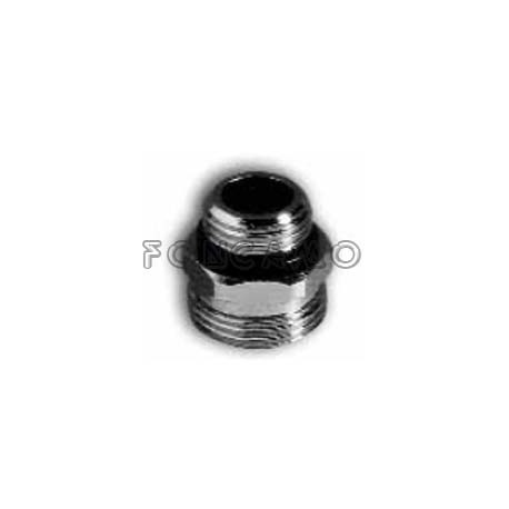 RACOR RECTO M/M 1/2"X24X19 JUNTA O-RING