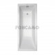 BAÑERA MITTA 160x80 BLANCA
