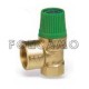 VALVULA DE SEGURIDAD ENERGIA SOLAR_SVE-SOL. 1/2-3/4''. -10+160ºC. 3,5BAR._LATON