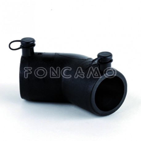 PE100 CODO 45º ELECTROSOLDAR SDR11 180