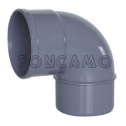 CODO PVC S M-H 87º 400mm