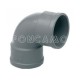 CODO PVC S 87º 32mm