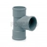 TE SIMPLE PVC S 87º 32mm H-H