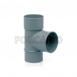 TE SIMPLE PVC S 87Âº 75mm M-H