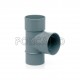 TE SIMPLE PVC S 87º 250mm M-H