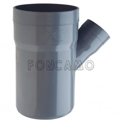 MANGUITO PVC S C/DERIVACION 45º 110x50