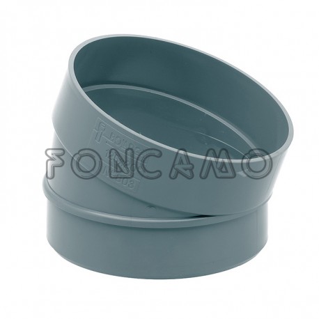 SECTOR CODO PVC S 30º 110 mm