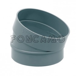 SECTOR CODO PVC S 30Âº 125 mm