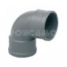 CODO PVC S H-H 87º 125mm
